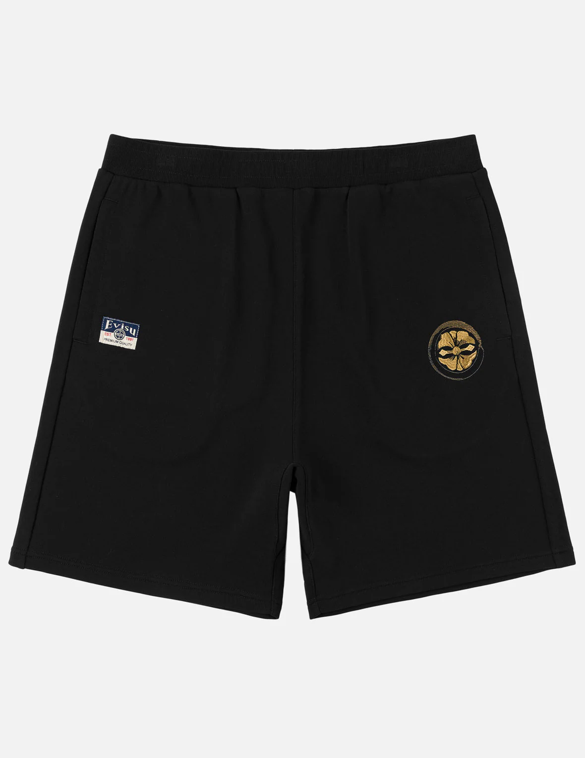 Kamon and Logo Embroidery Sweatshorts - Image 3