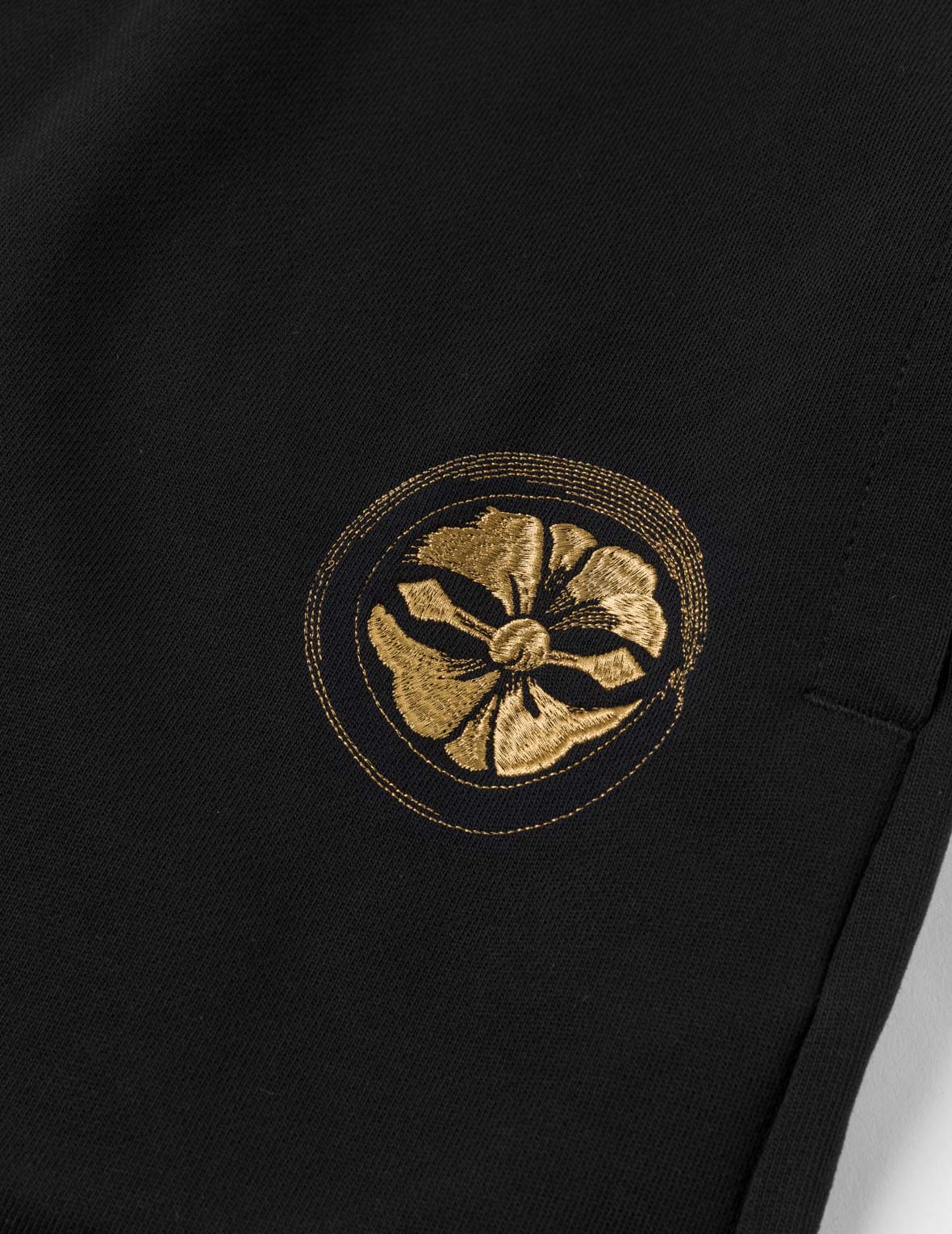 Kamon and Logo Embroidery Sweatshorts - Image 7