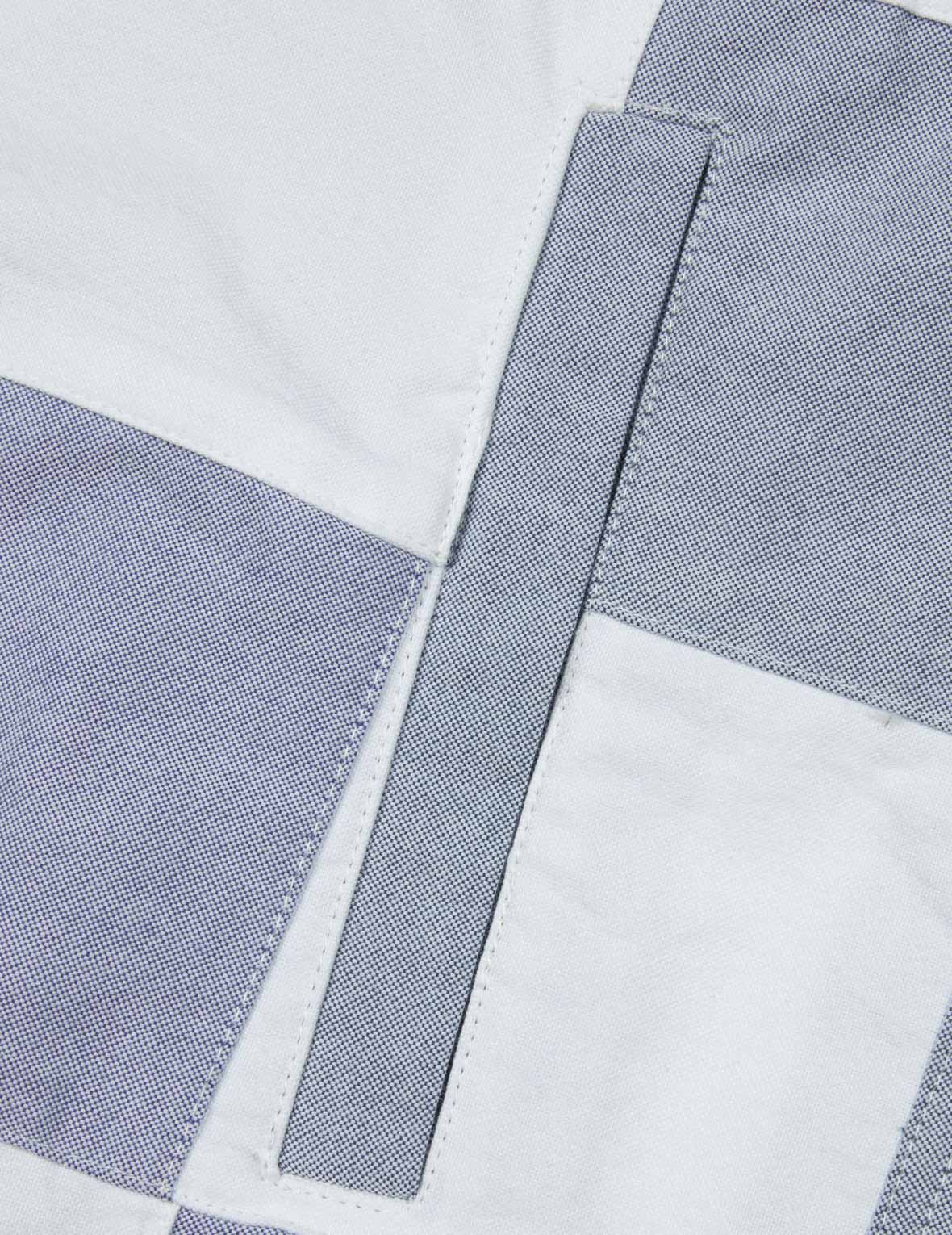 Kamon Print and Seagull Embroidery Relax Fit Shirt - Image 10
