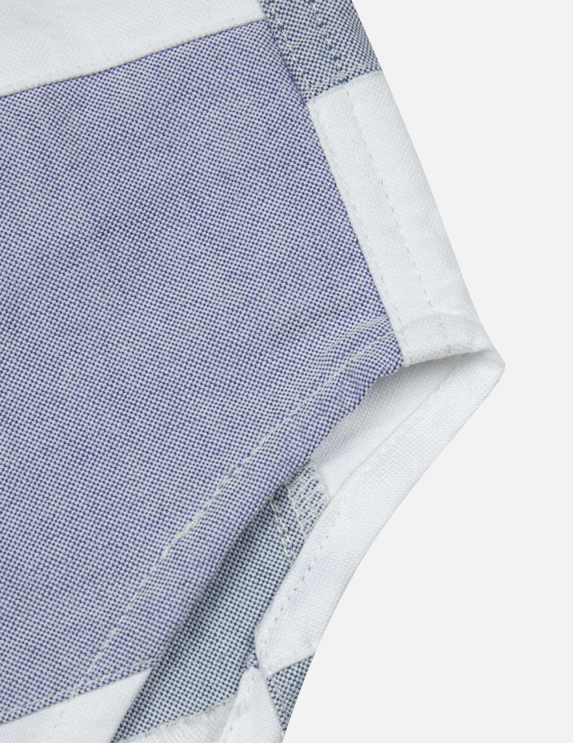 Kamon Print and Seagull Embroidery Relax Fit Shirt - Image 11