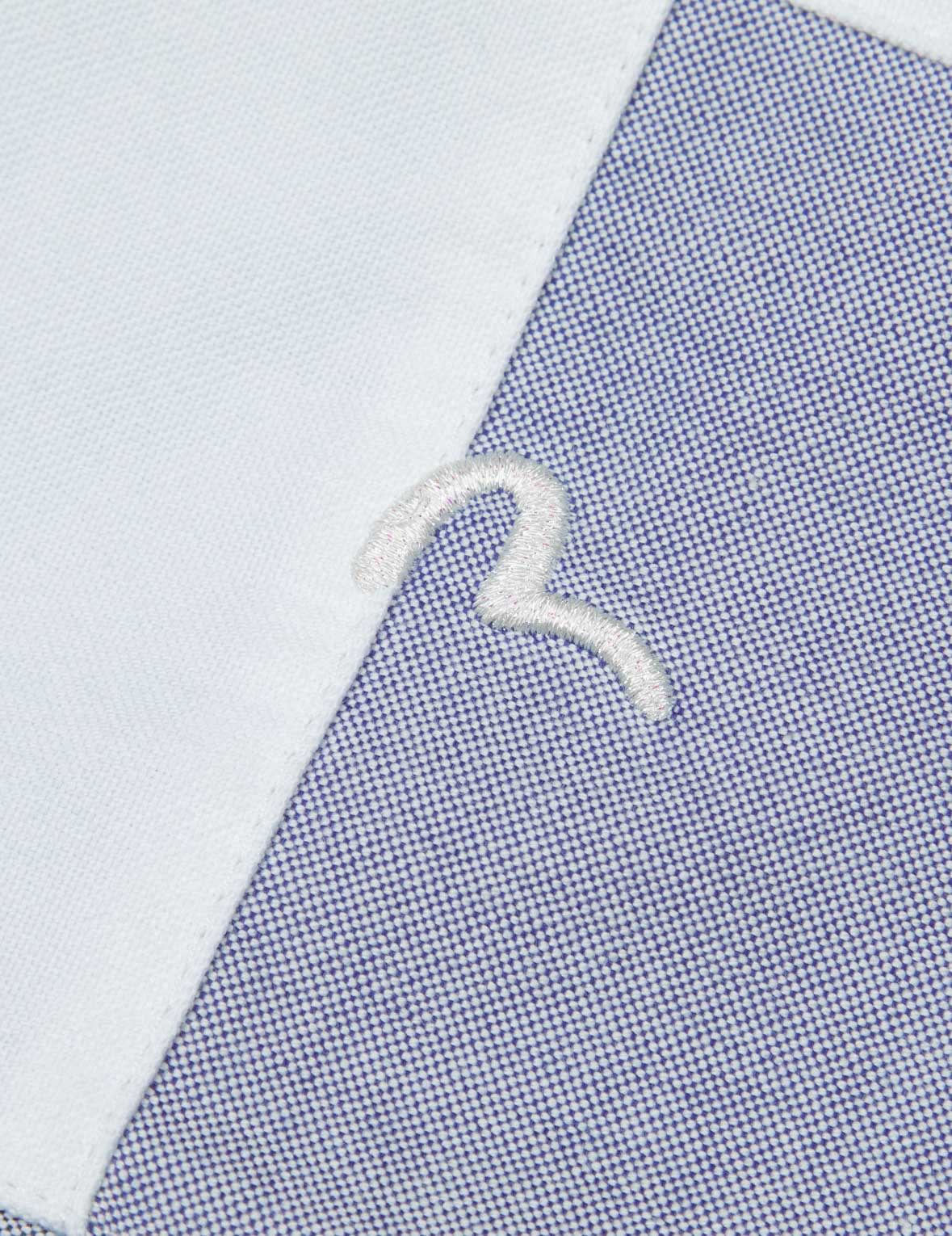 Kamon Print and Seagull Embroidery Relax Fit Shirt - Image 8