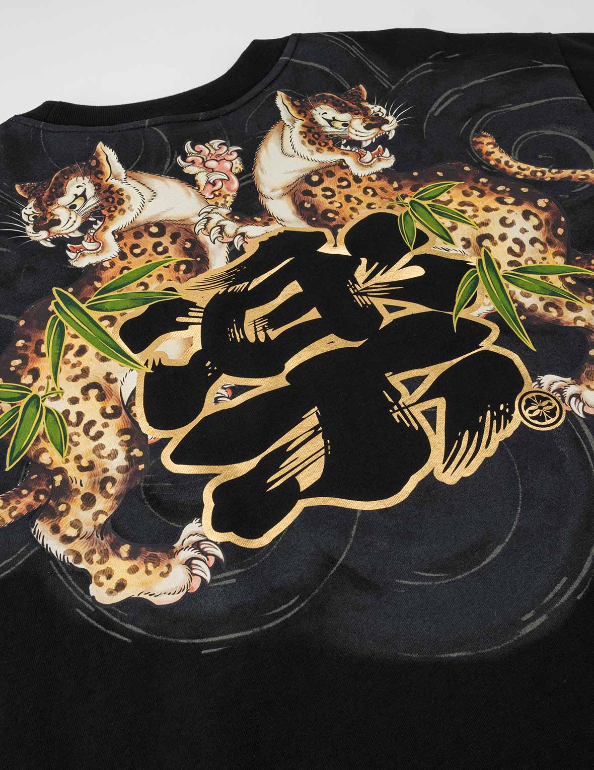Kanji Leopard Print T-Shirt - Image 5