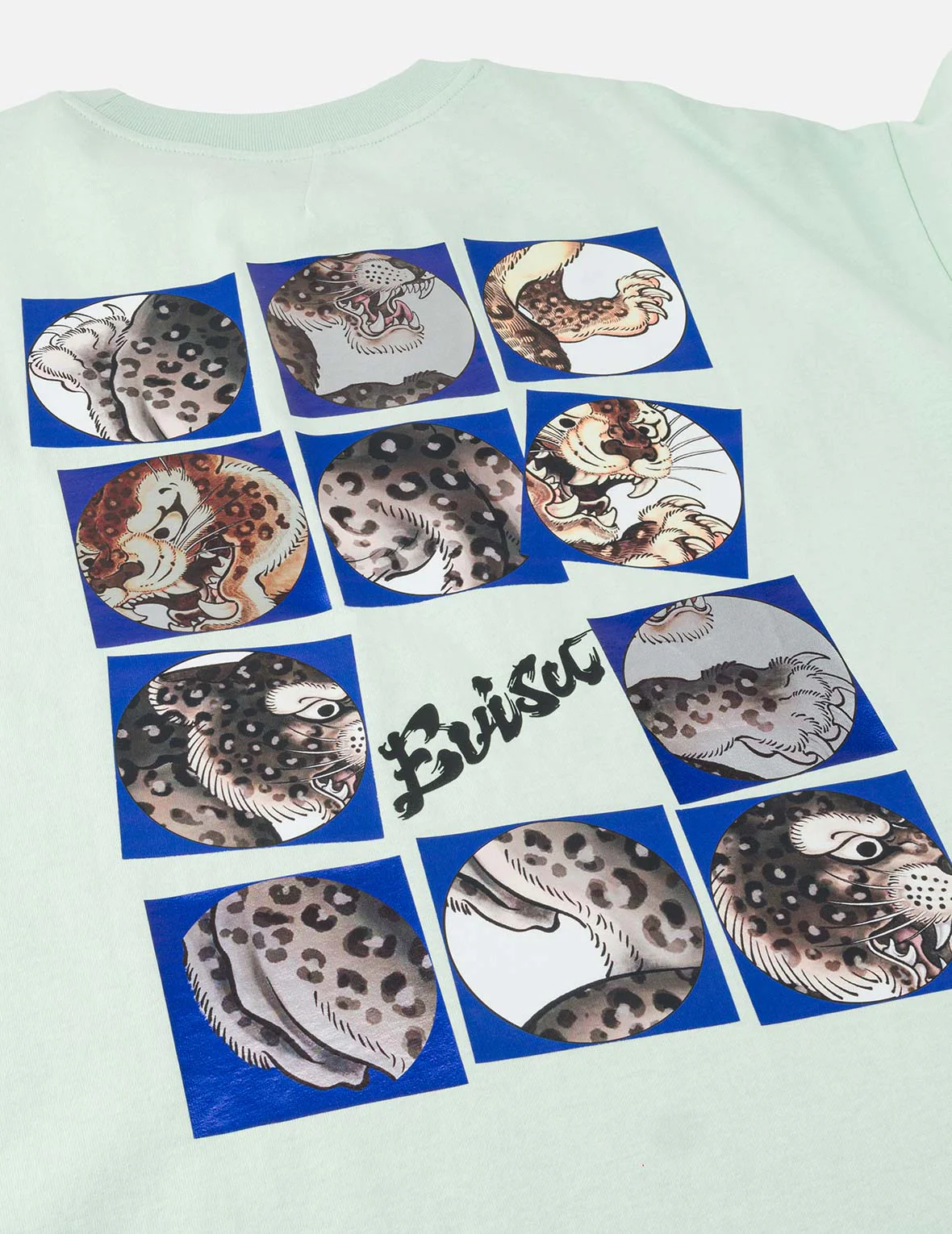 Leopard Grid Printed T-shirt - Image 13