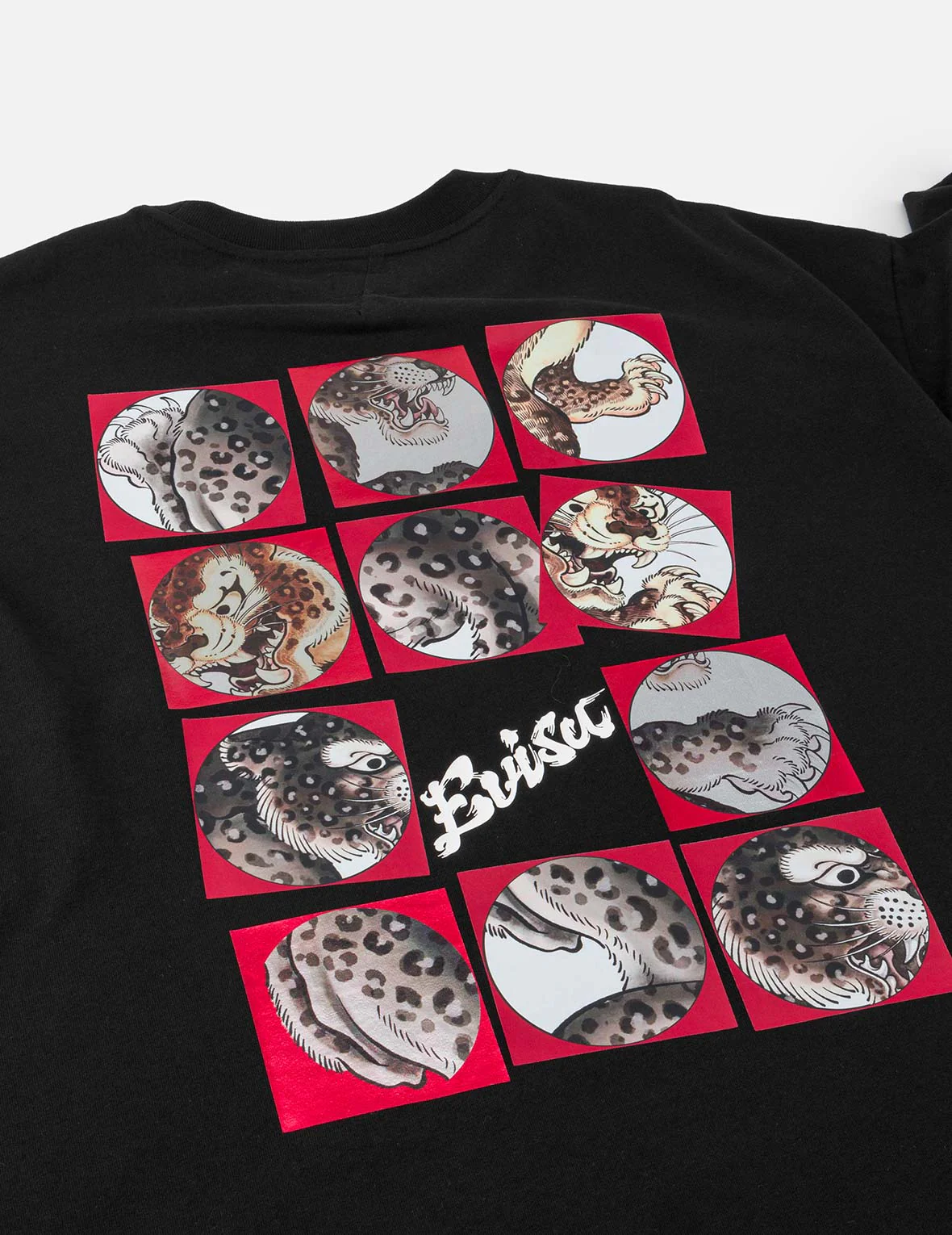 Leopard Grid Printed T-shirt - Image 14