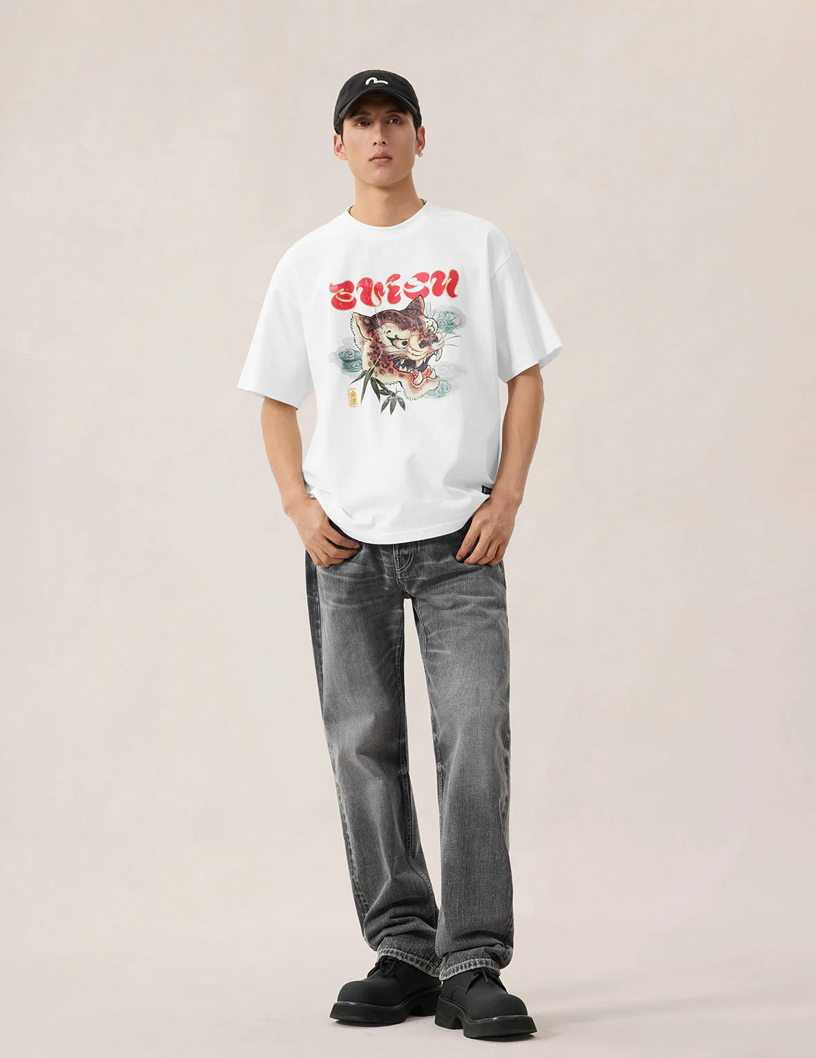 Leopard Head Print T-Shirt - Image 7