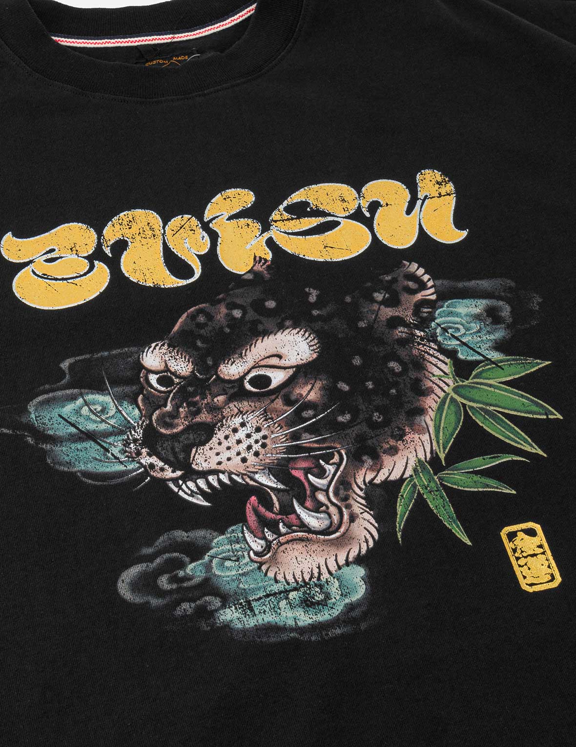 Leopard Head Printed T-Shirt - Image 5