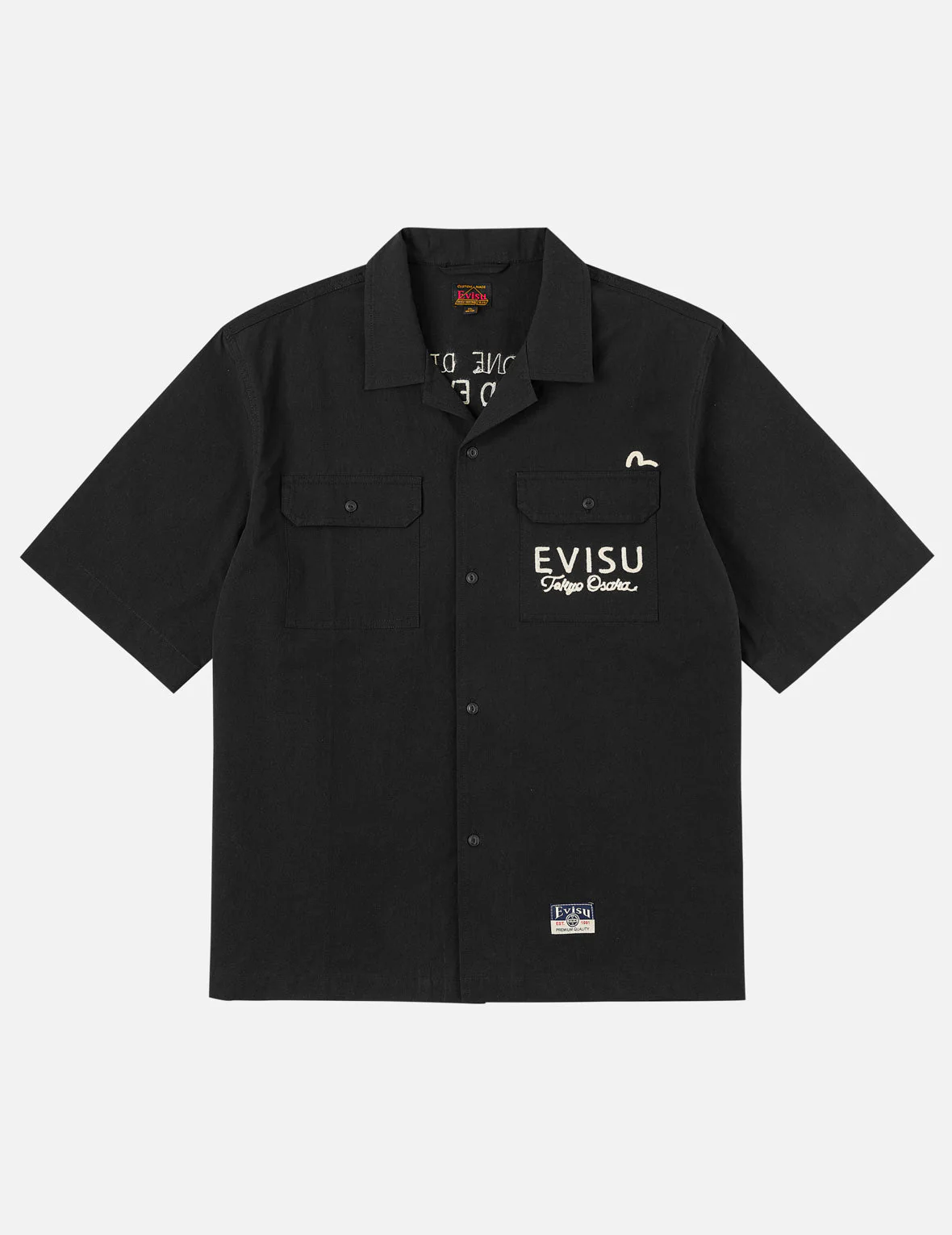 Leopard Print Logo Embroidery Shirt - Image 4