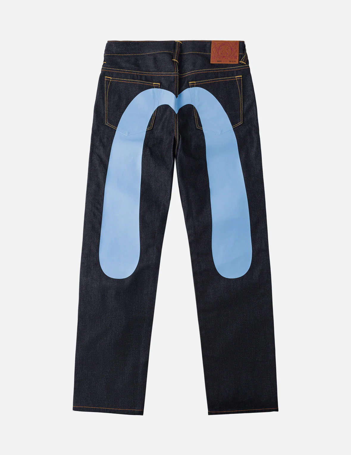 Light Blue Daicock Print Jeans #2020 - Image 3