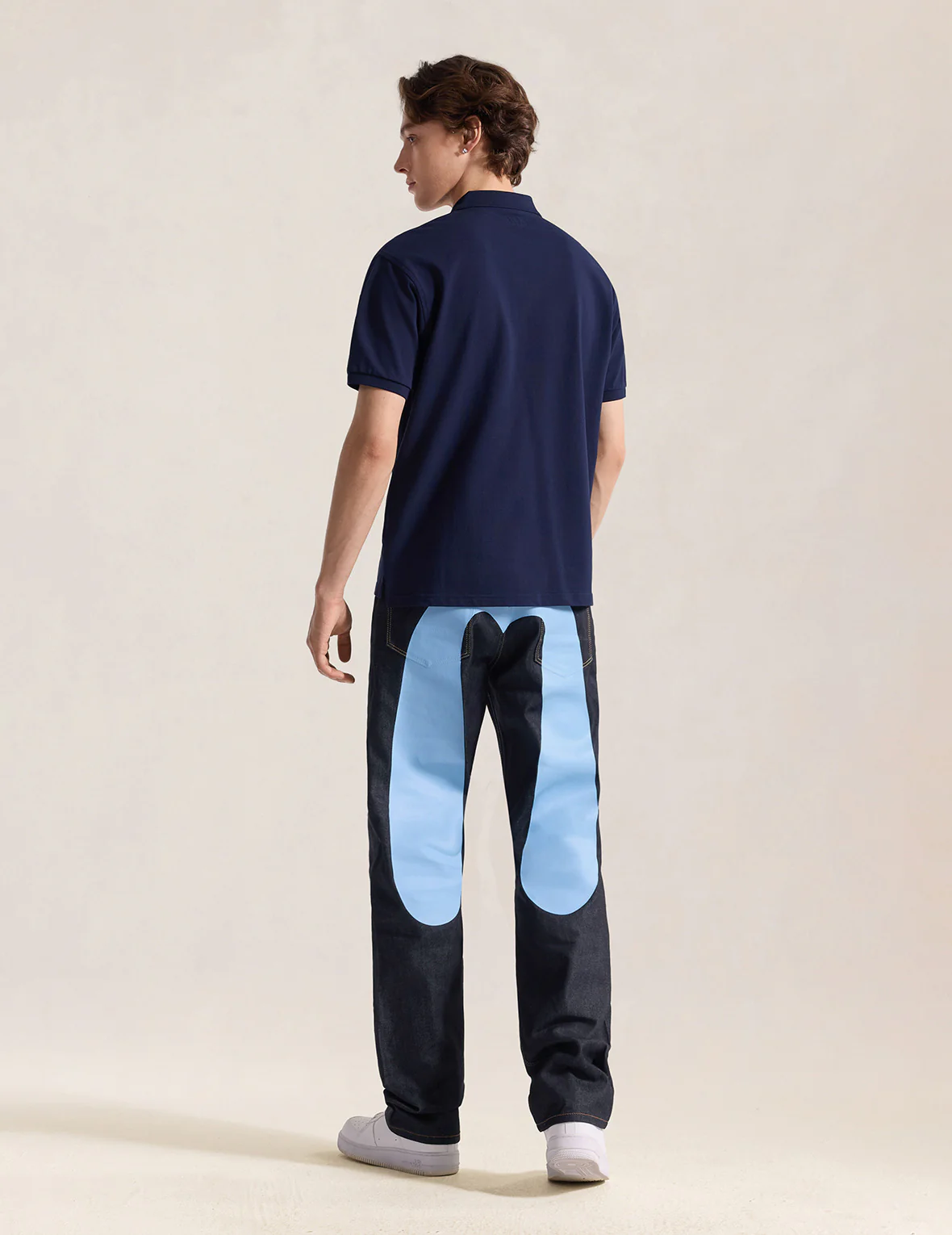 Light Blue Daicock Print Jeans #2020 - Image 6