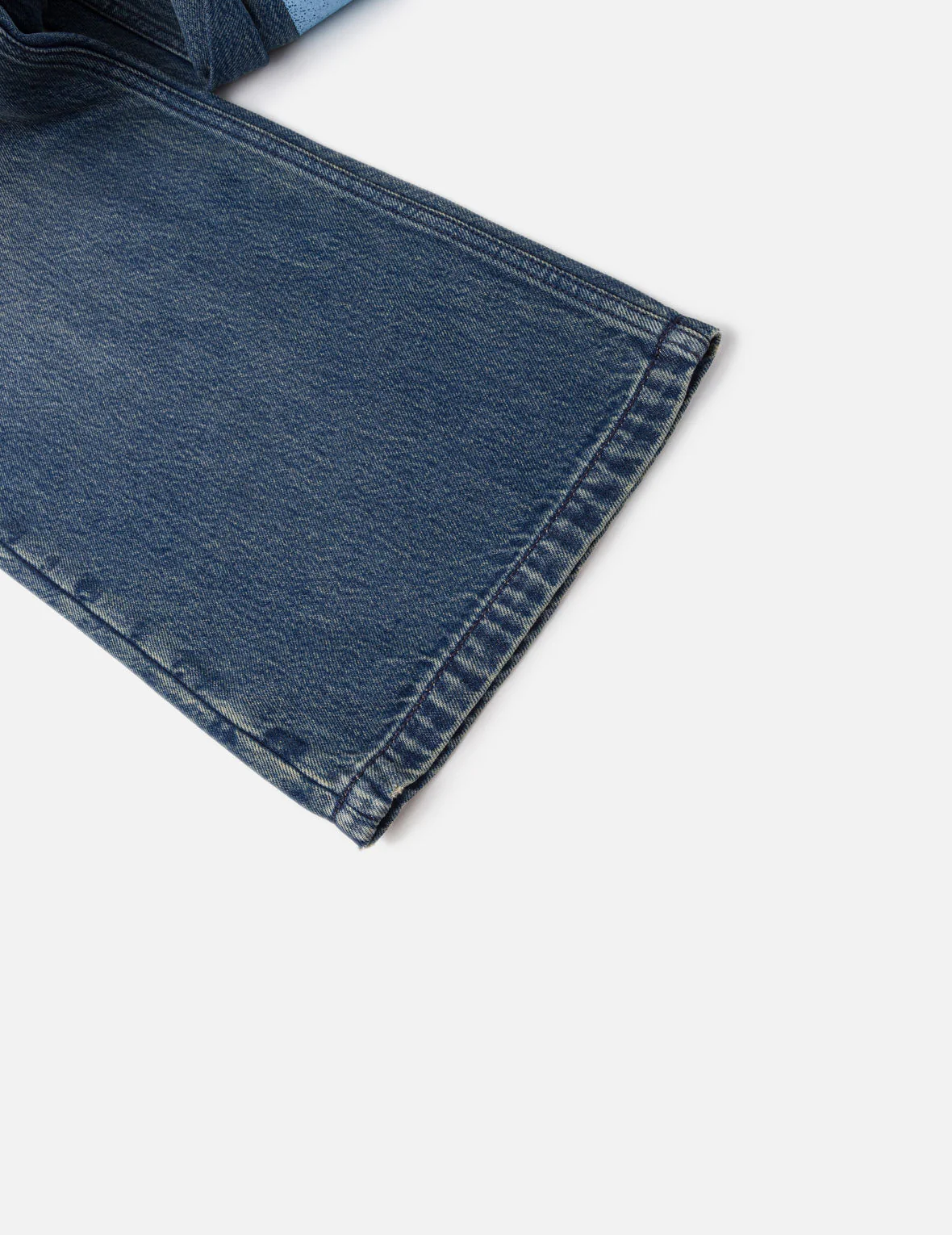 Light Blue Washed Daicock Print Jeans - Image 10