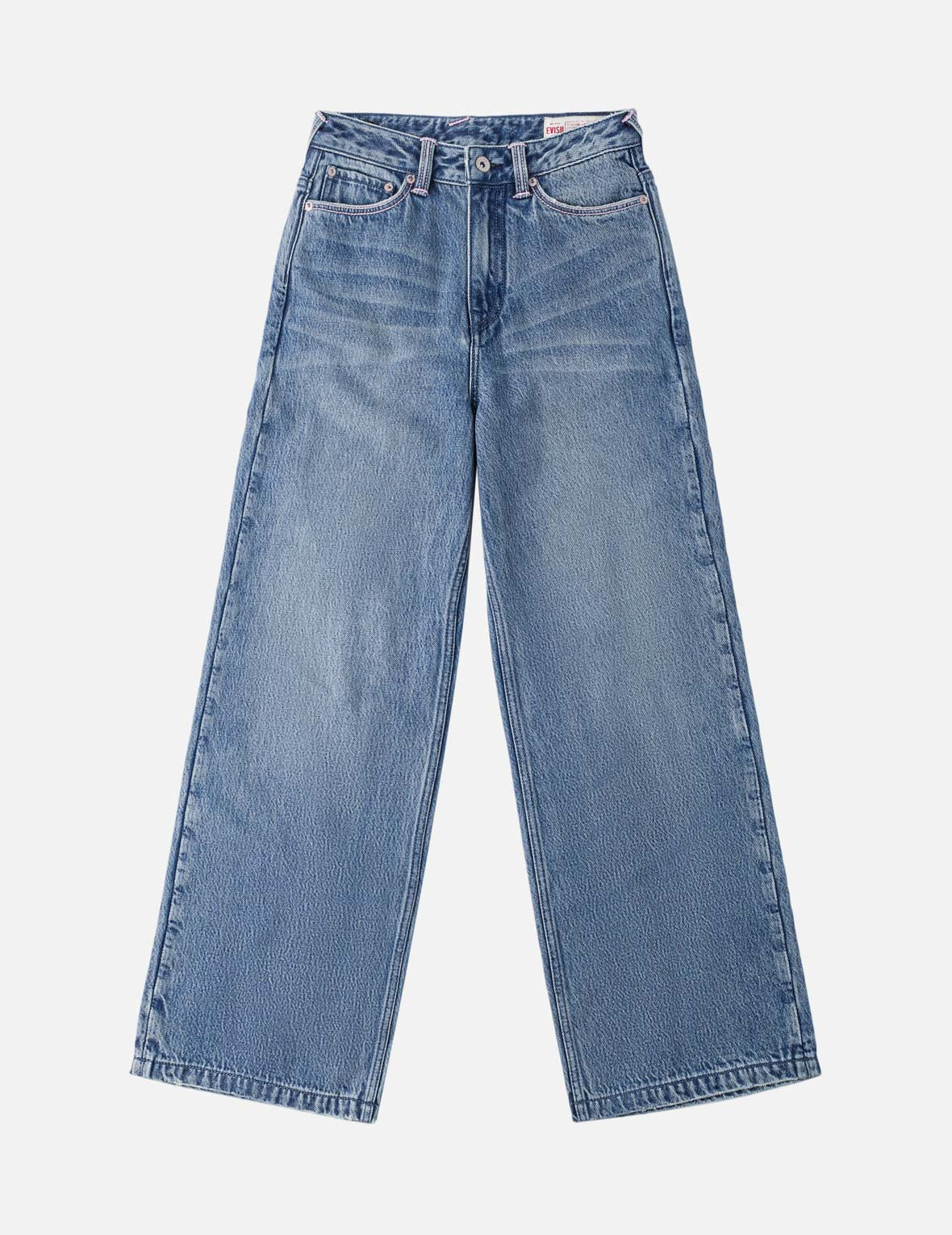 Light Pink Washed Daicock Print Jeans - Image 4