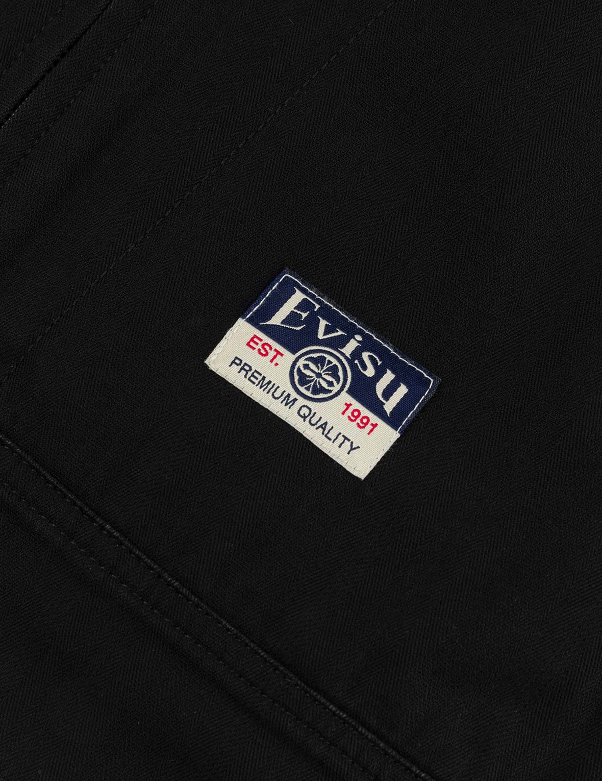 Lion Dance and Mountain Embroidery Regular Fit Worker Jacket - Image 12