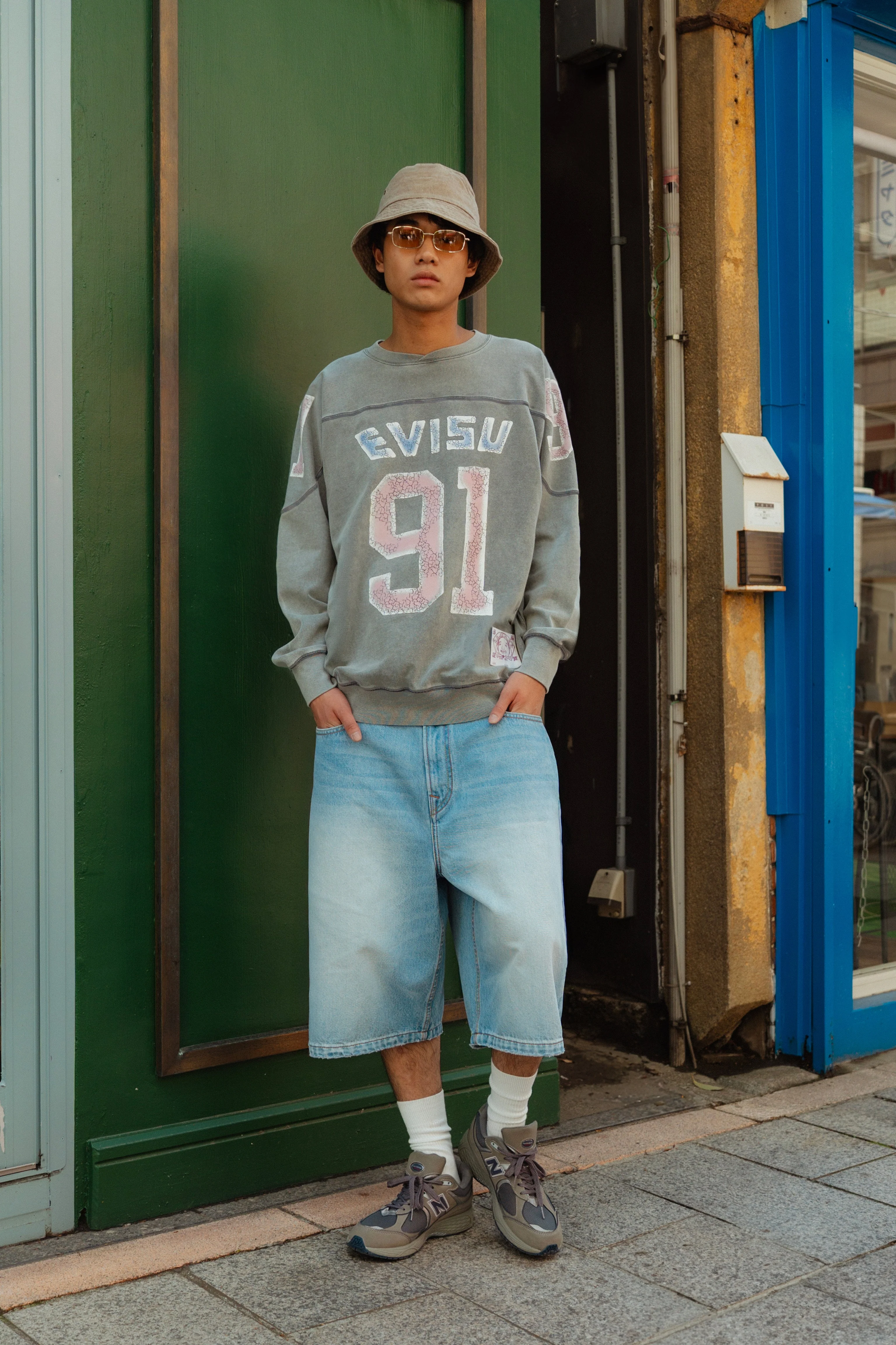 Logo and "91" Print Regular Fit Long-Sleeve T-shirt - Image 3