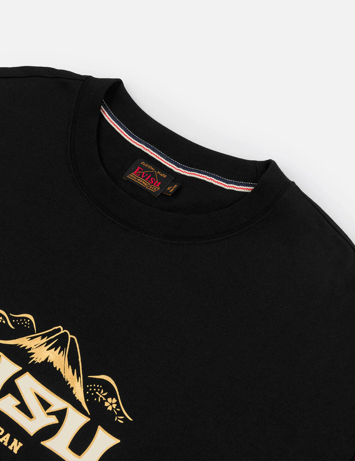 Logo and Crane Soaring Daicock Print Relax Fit T-shirt - Image 13