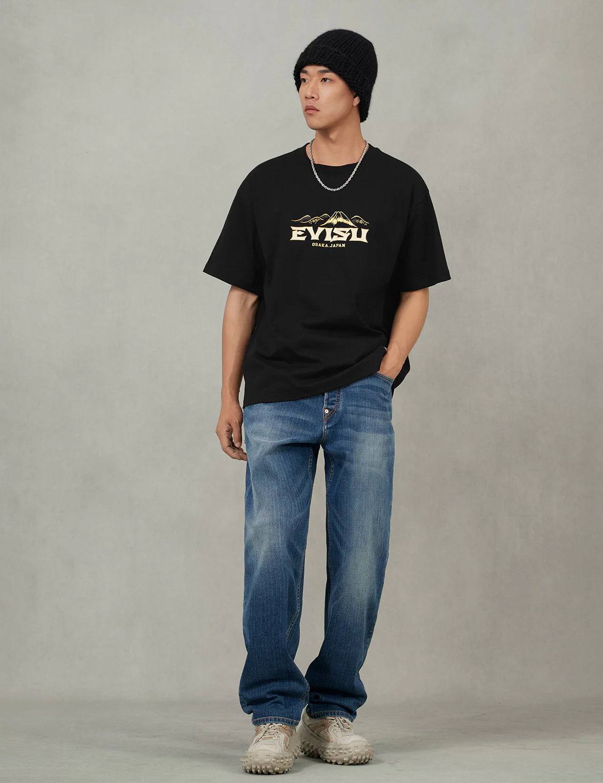 Logo and Crane Soaring Daicock Print Relax Fit T-shirt - Image 6