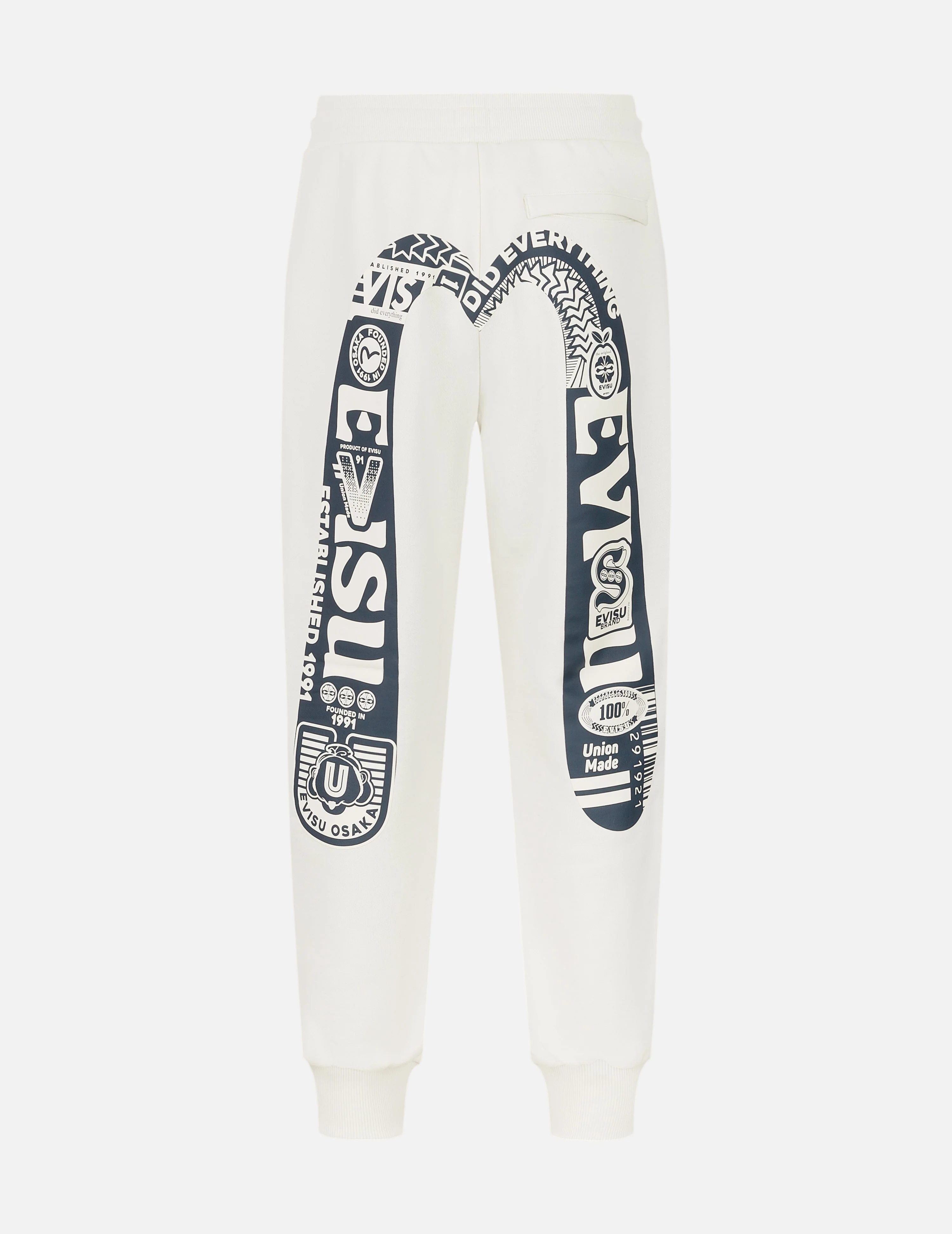 Logo and Daicock Print Relax Fit Sweatpants