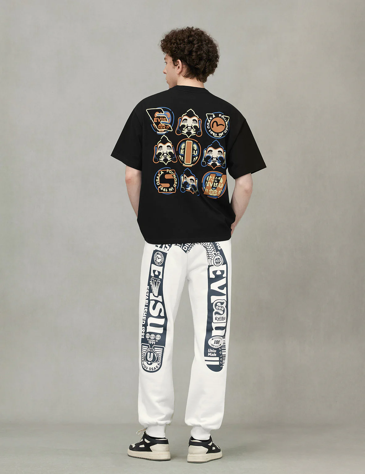 Logo and Daicock Print Relax Fit Sweatpants - Image 8