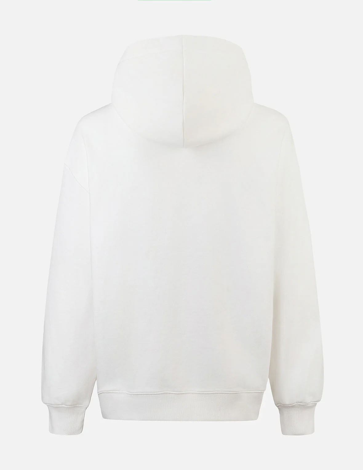 Logo and Fortune Cat Embroidery Oversized Hoodie - Image 2