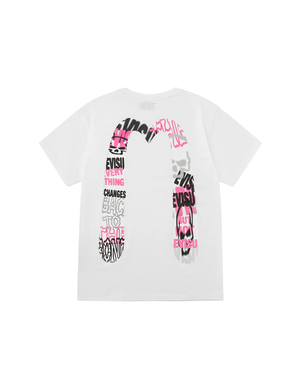 Logo and Graffiti Daicock Print Boyfriend T-Shirt - Image 13