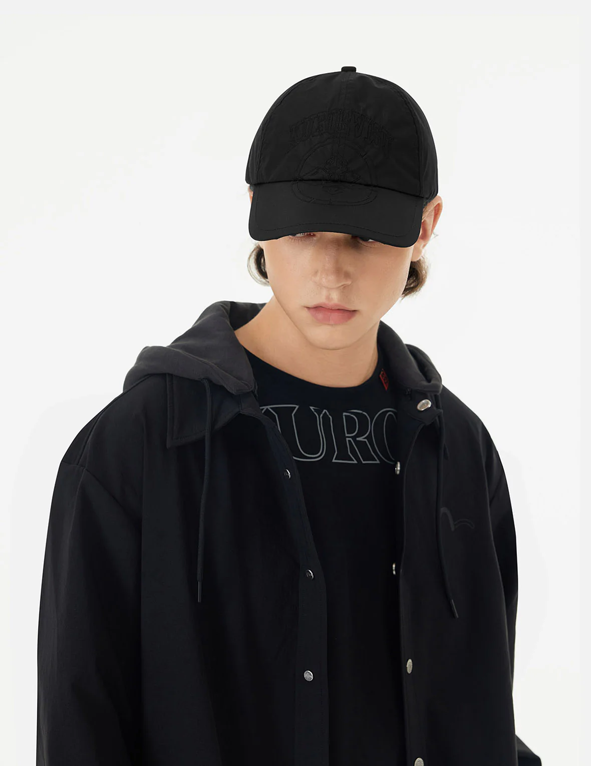 Logo and Kamon Embroidery Cap - Image 3