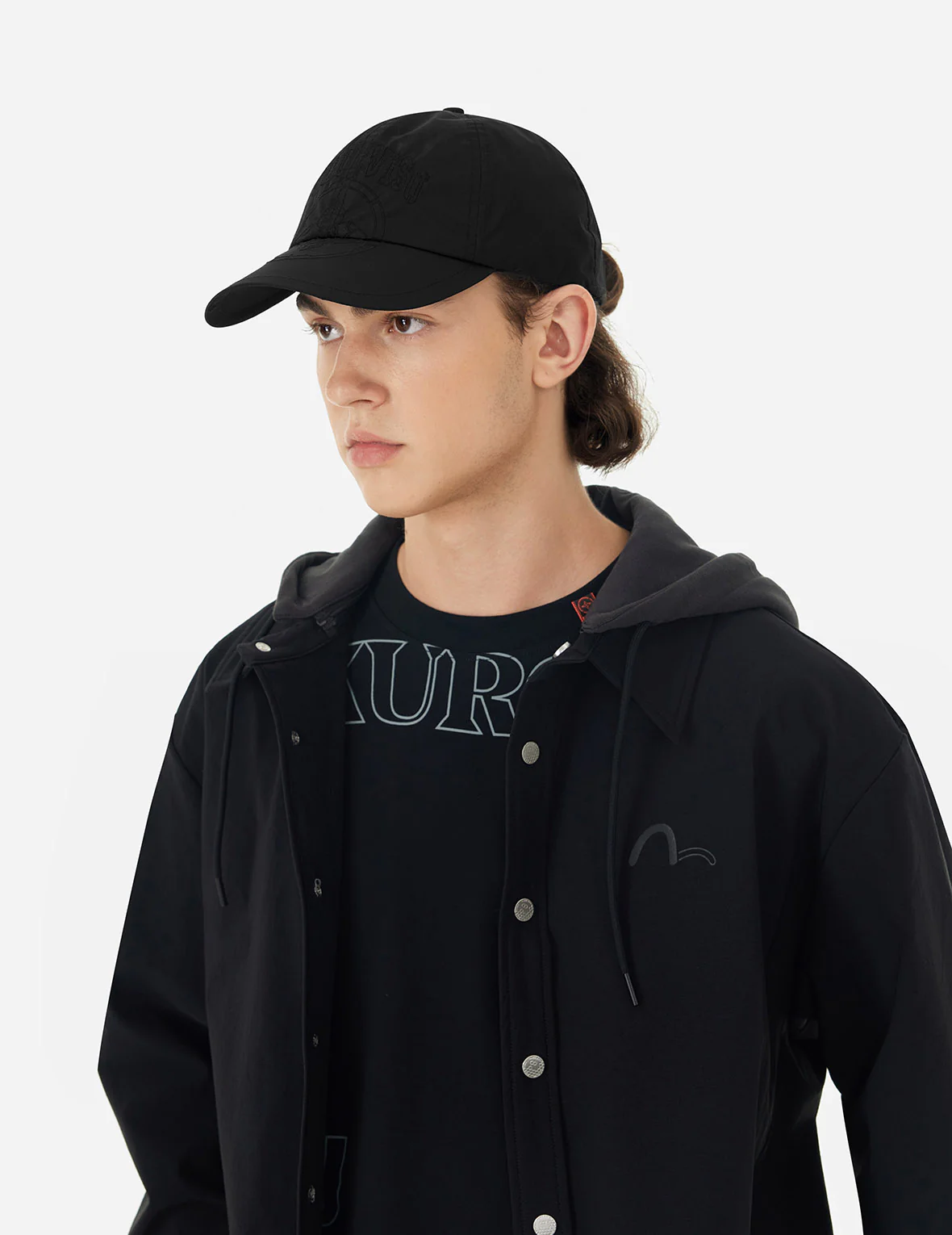 Logo and Kamon Embroidery Cap - Image 4
