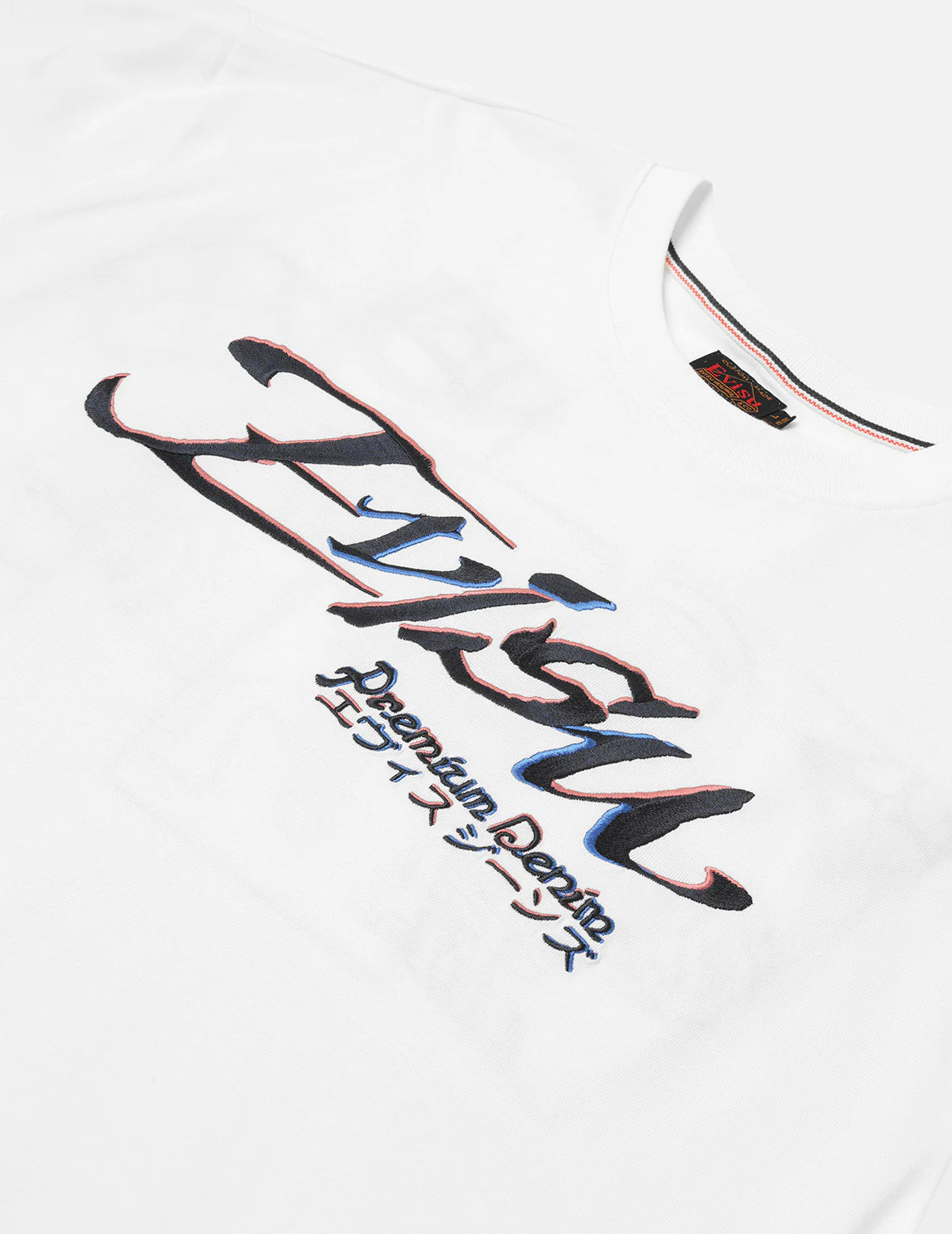 Logo and Kamon Embroidery Loose Fit T-Shirt - Image 10
