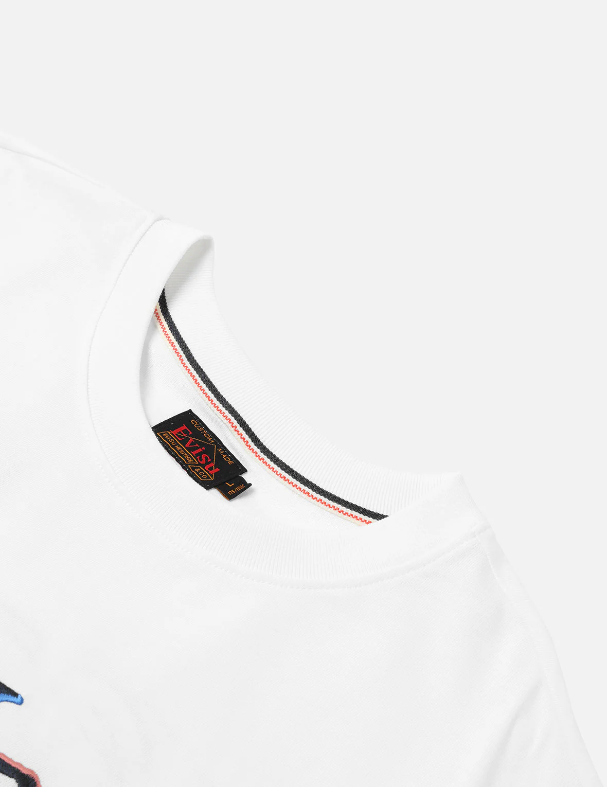 Logo and Kamon Embroidery Loose Fit T-Shirt - Image 11
