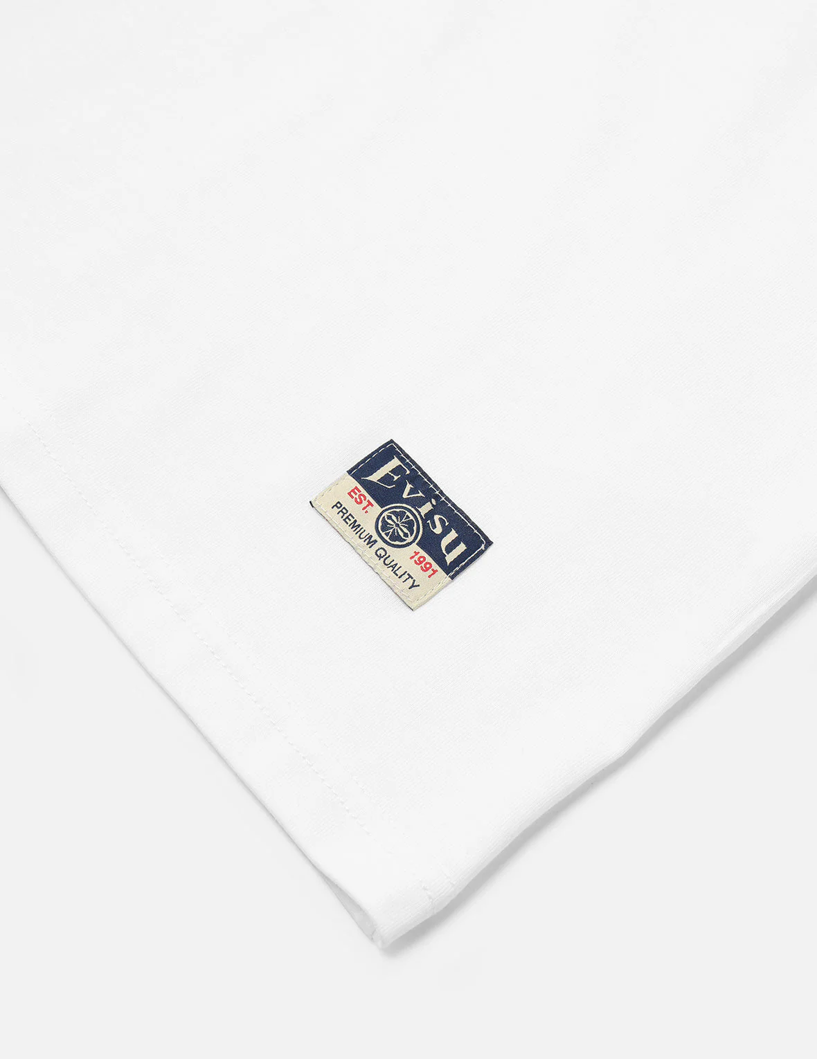 Logo and Kamon Embroidery Loose Fit T-Shirt - Image 12