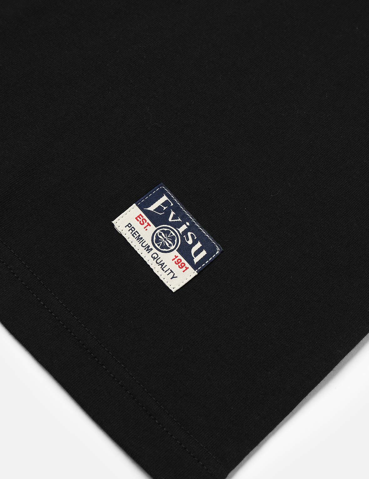 Logo and Kamon Embroidery Loose Fit T-Shirt - Image 19