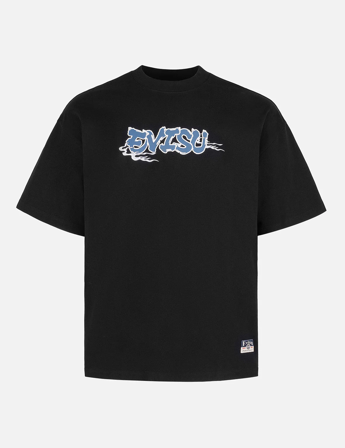Logo and Ninja Daruma Daicock Print Loose Fit T-shirt - Image 2