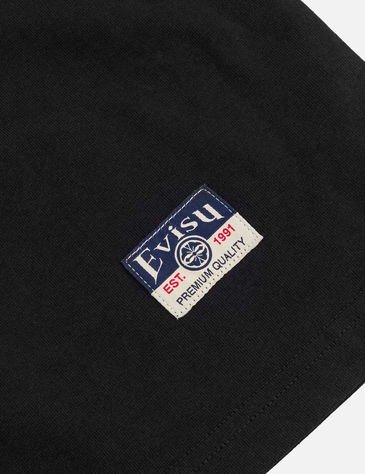 Logo and Ninja Daruma Daicock Print Loose Fit T-shirt - Image 9