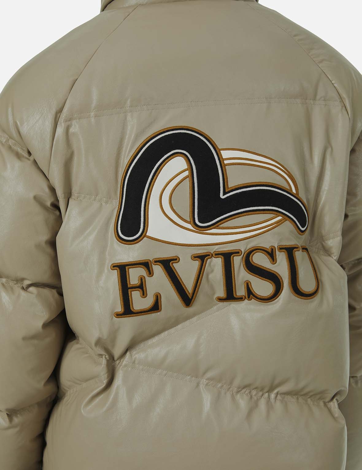 Logo and Seagull Applique Fashion Fit Down Jacket - Image 9