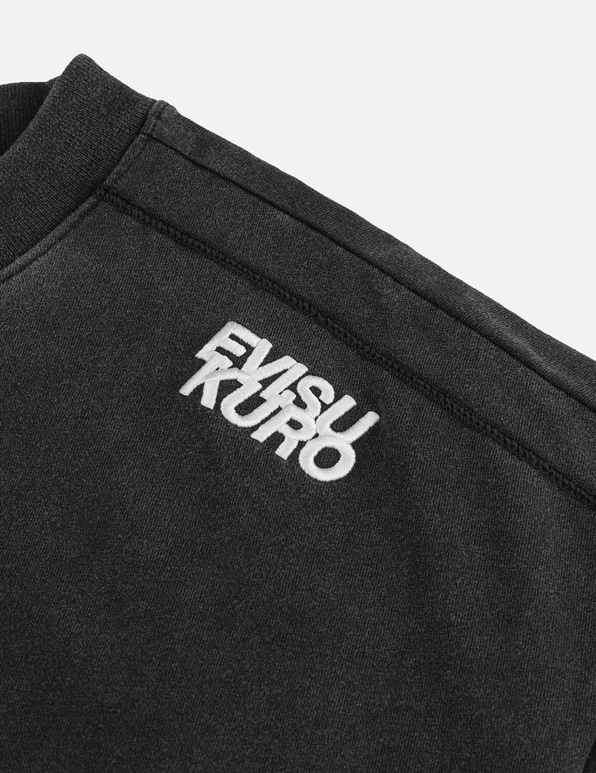 Logo and Seagull Embroidery Oversized T-shirt - Image 6