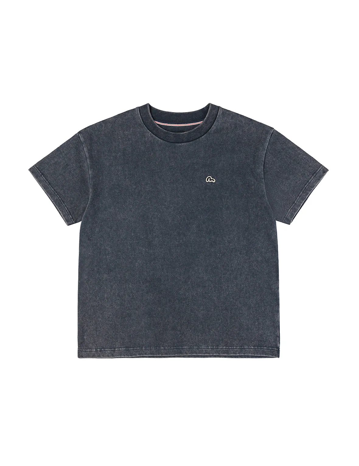 Logo and Seagull Embroidery Relax Fit T-shirt - Image 2