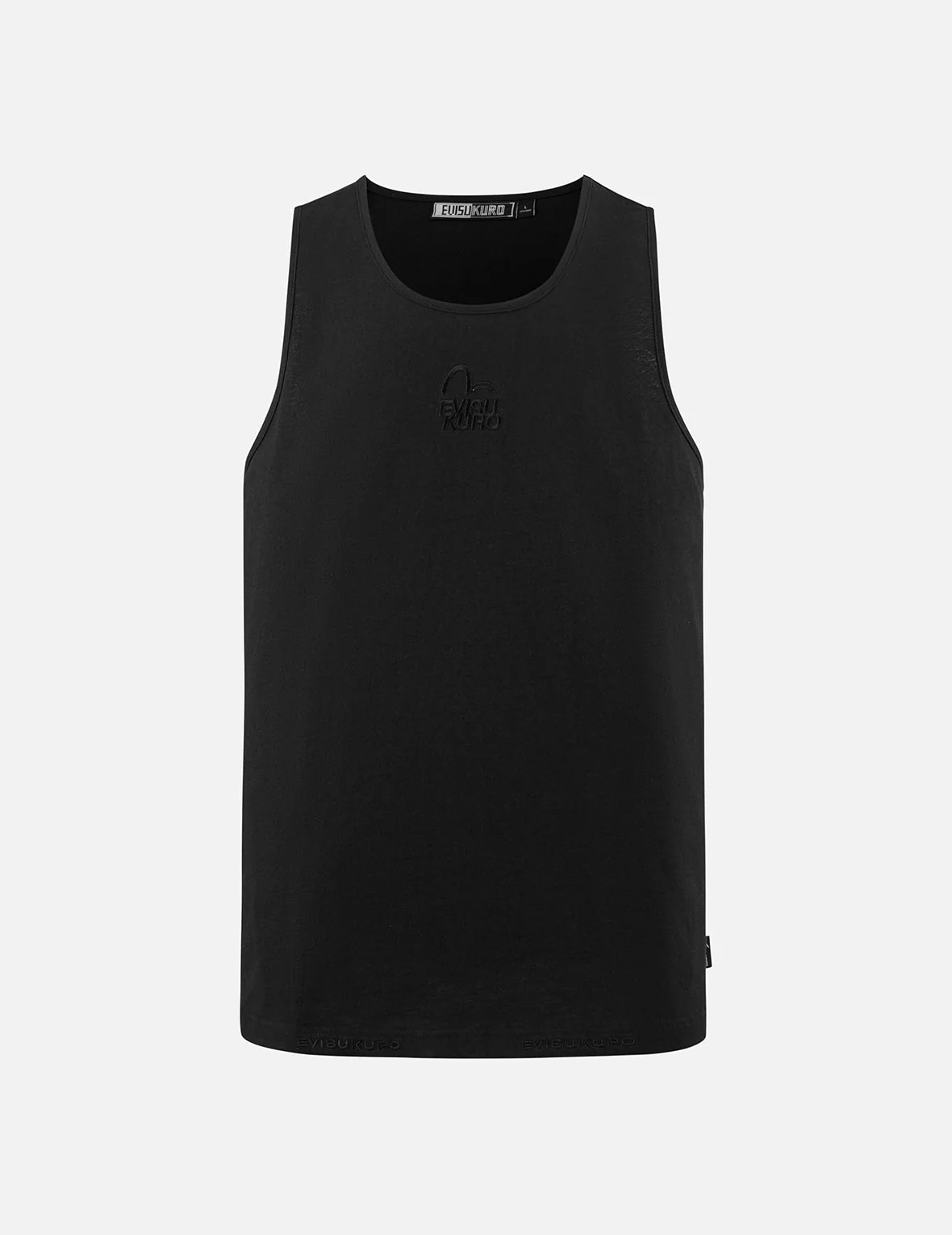 Logo and Seagull Embroidery Relax Fit Tank Top