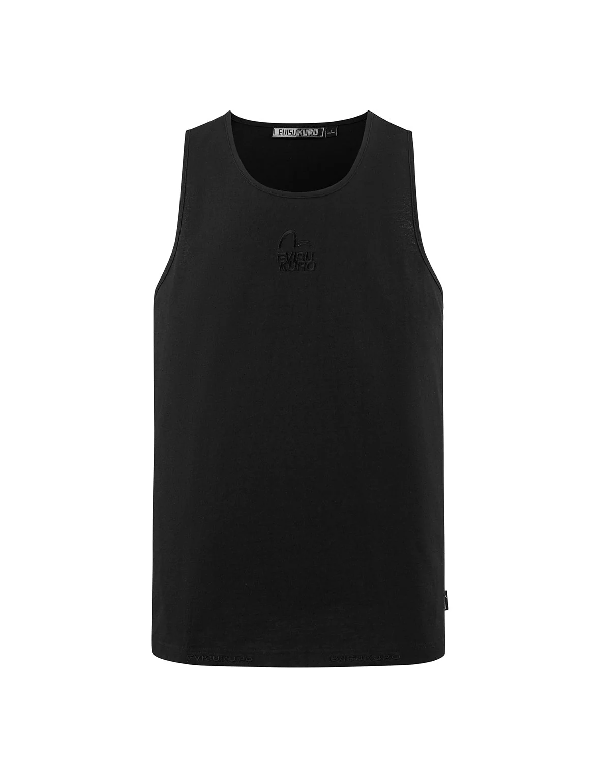 Logo and Seagull Embroidery Relax Fit Tank Top - Image 20