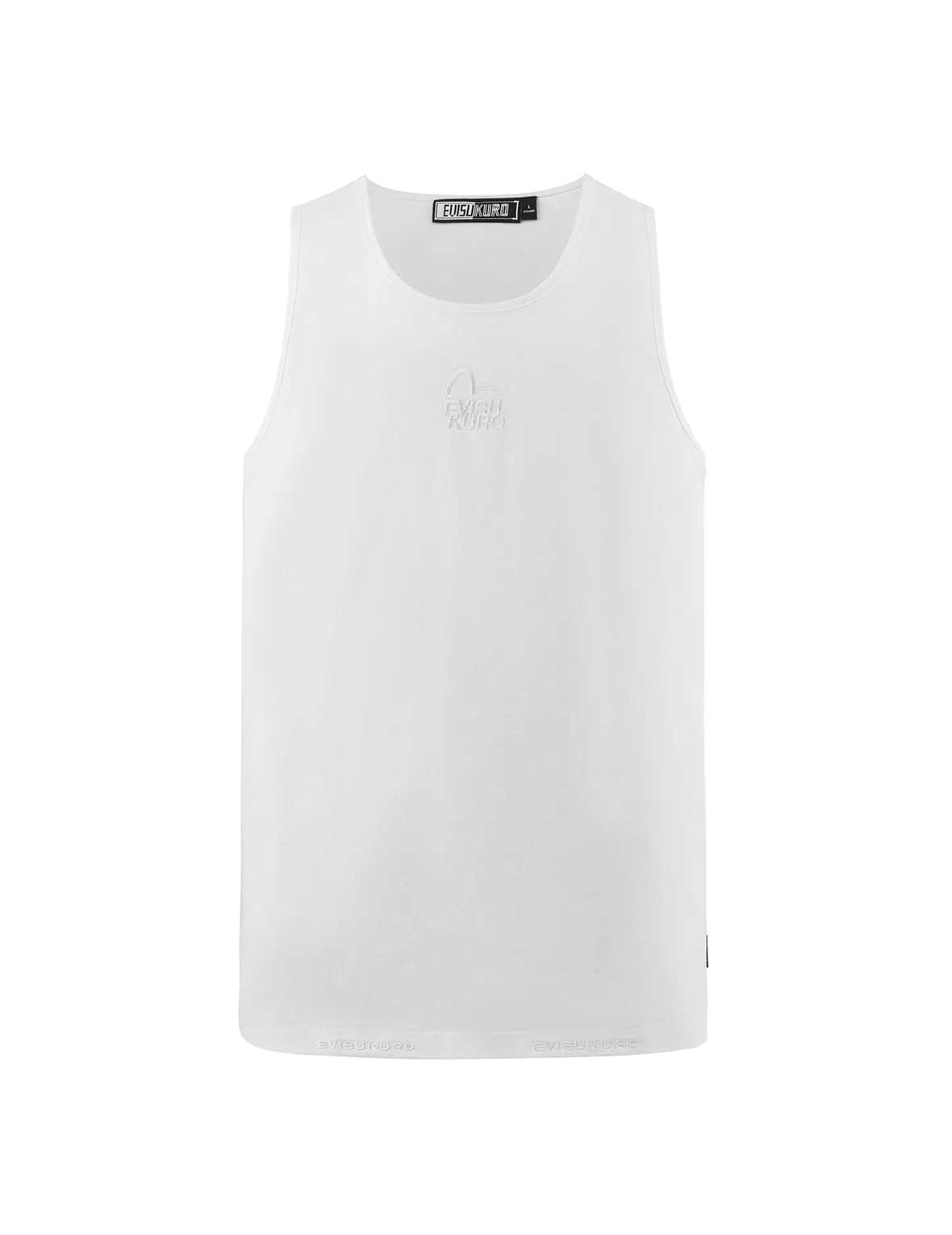 Logo and Seagull Embroidery Relax Fit Tank Top - Image 21