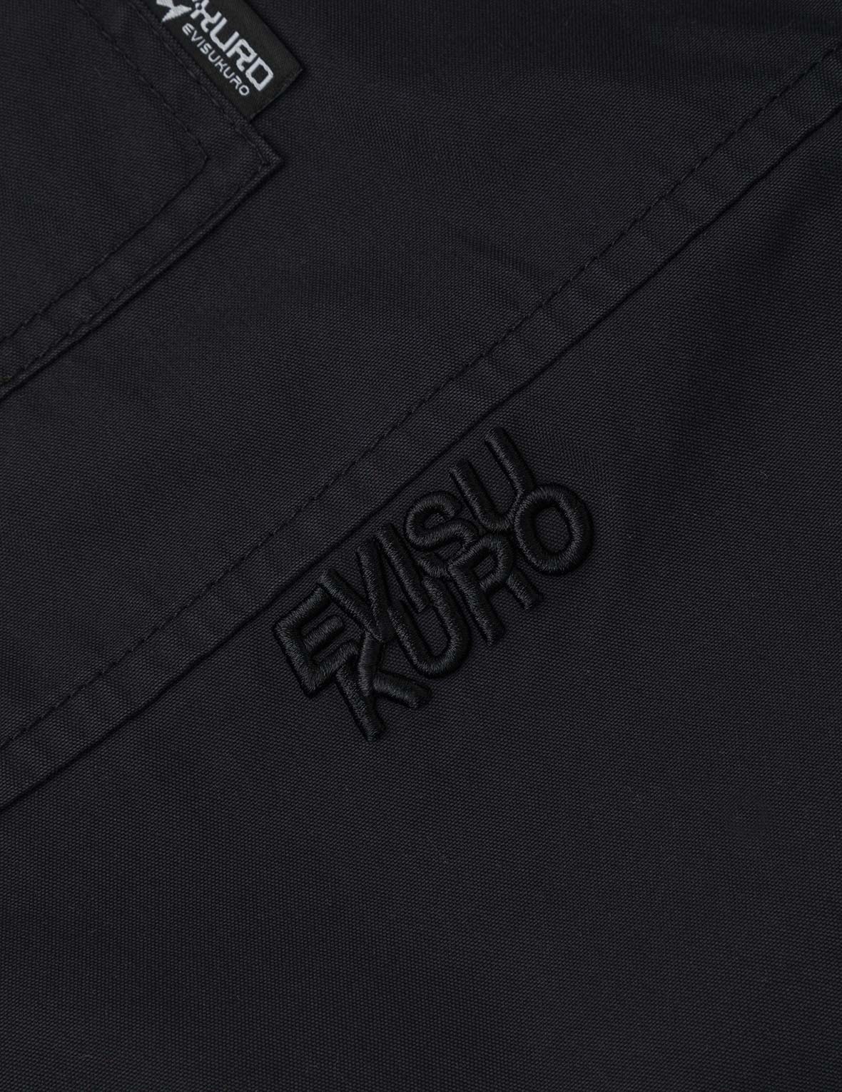 Logo and Seagull Embroidery with Detachable Sleeves Loose Fit Shirt Jacket - Image 7