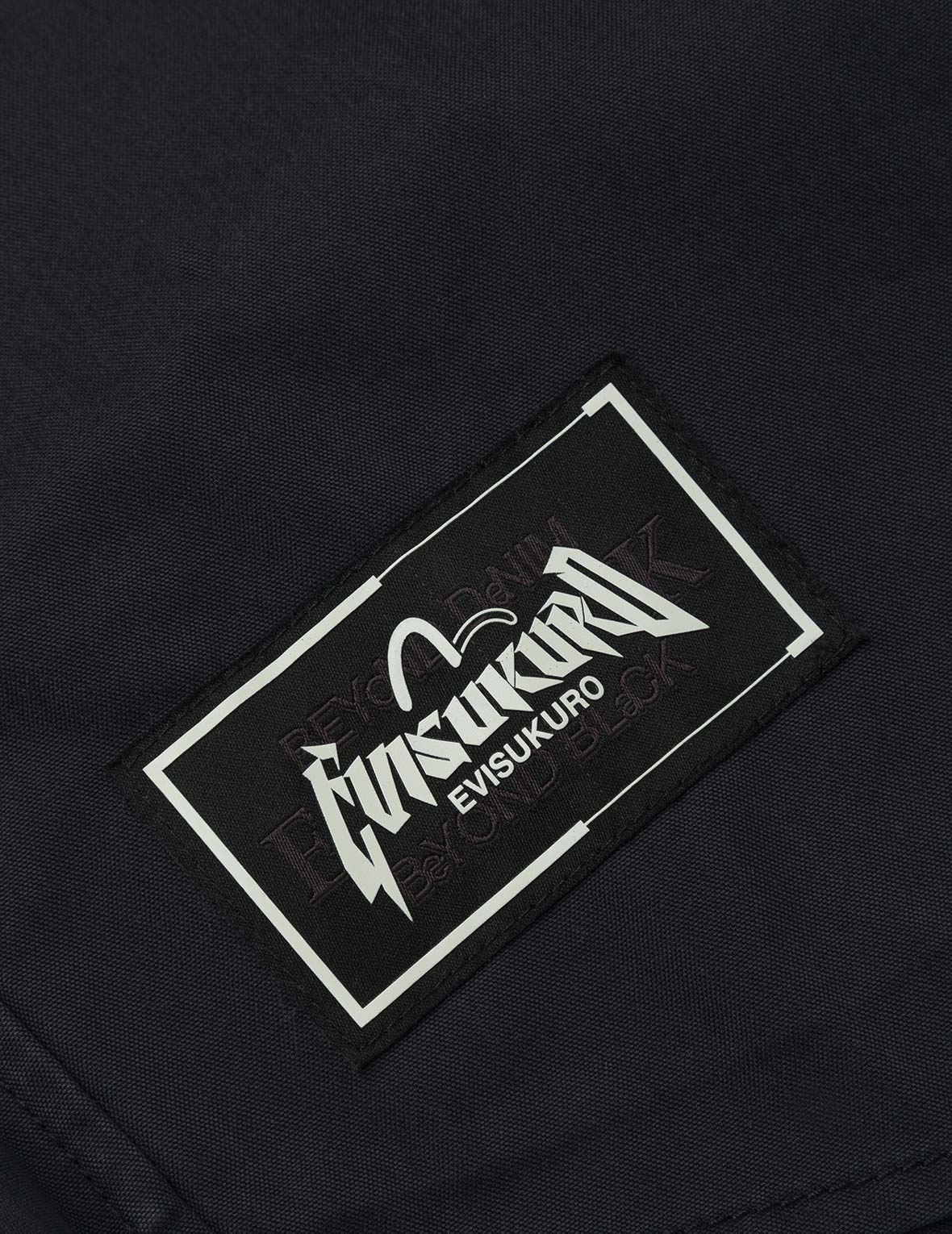Logo and Seagull Embroidery with Detachable Sleeves Loose Fit Shirt Jacket - Image 9