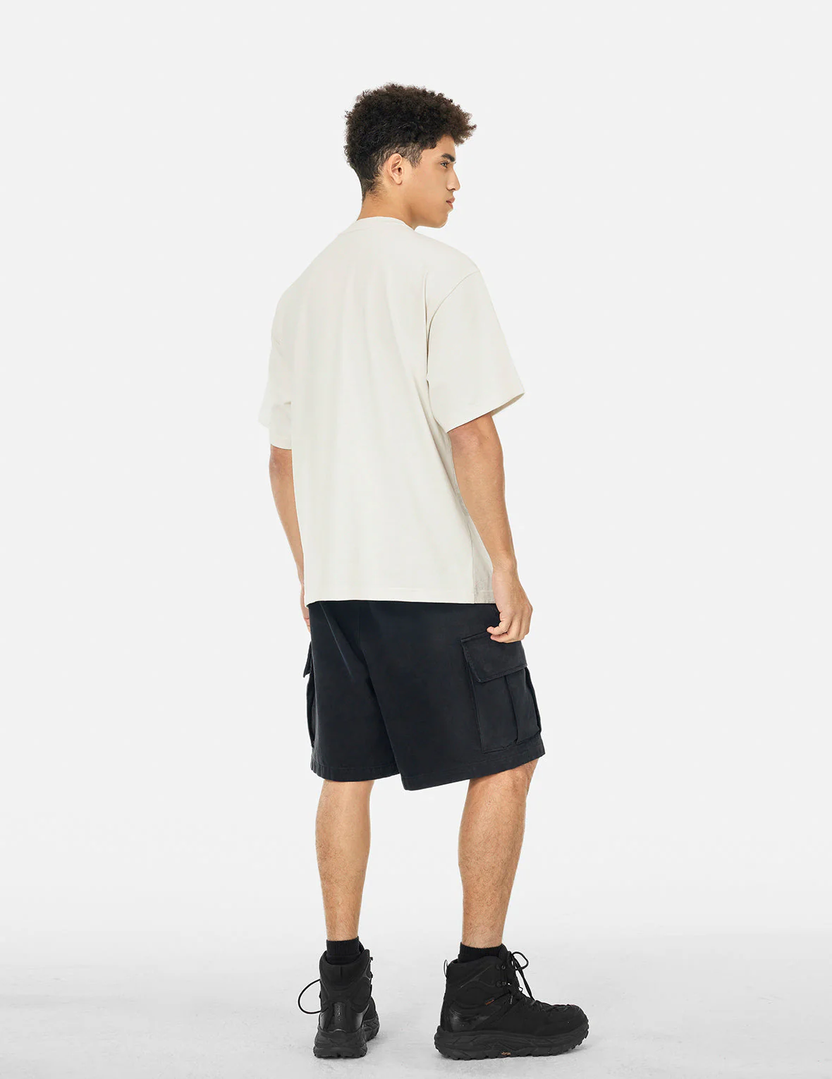 Logo and Seagull print Oversized T-Shirt - Image 4