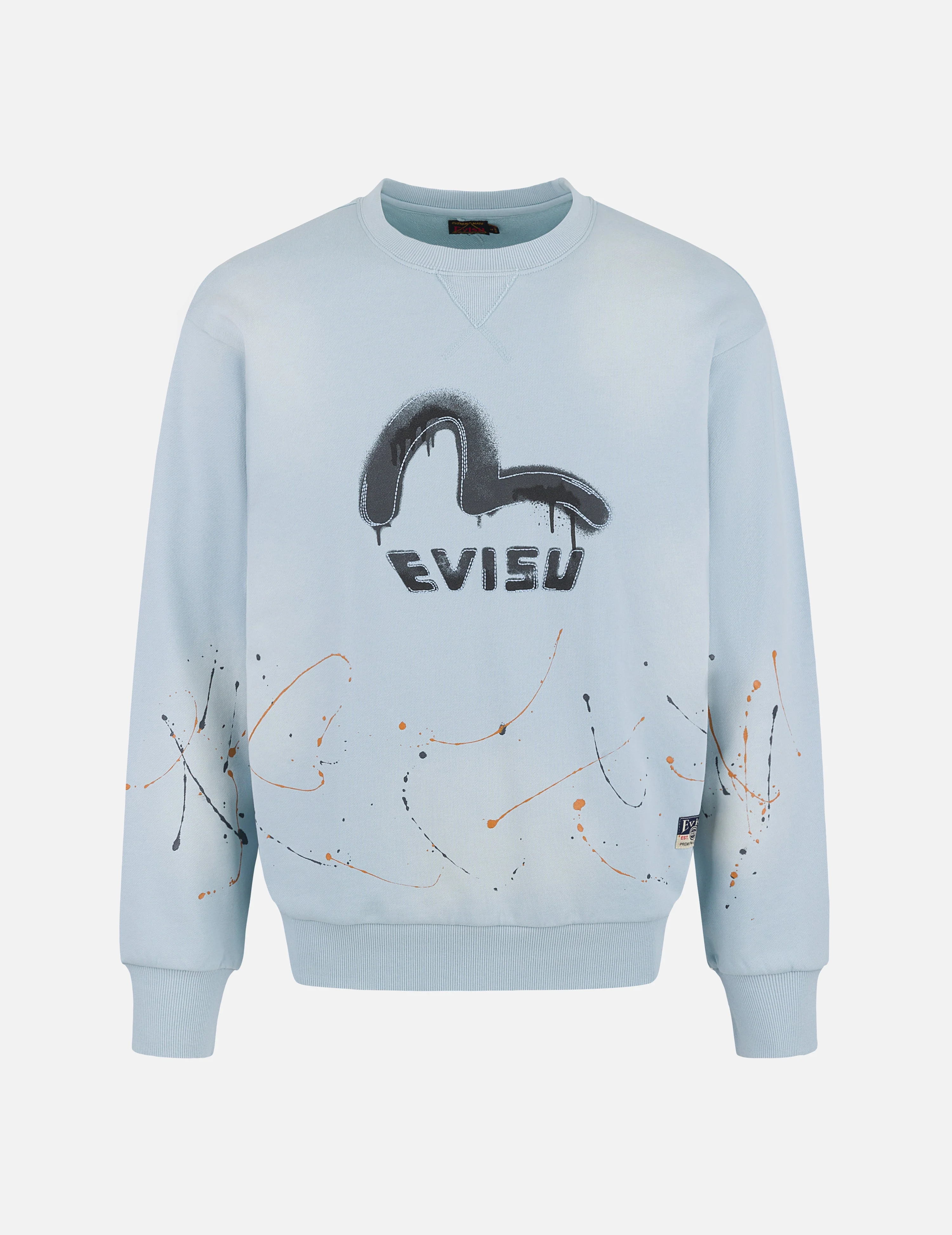 Logo and Seagull Print Relax Fit Sweatshirts - Image 2