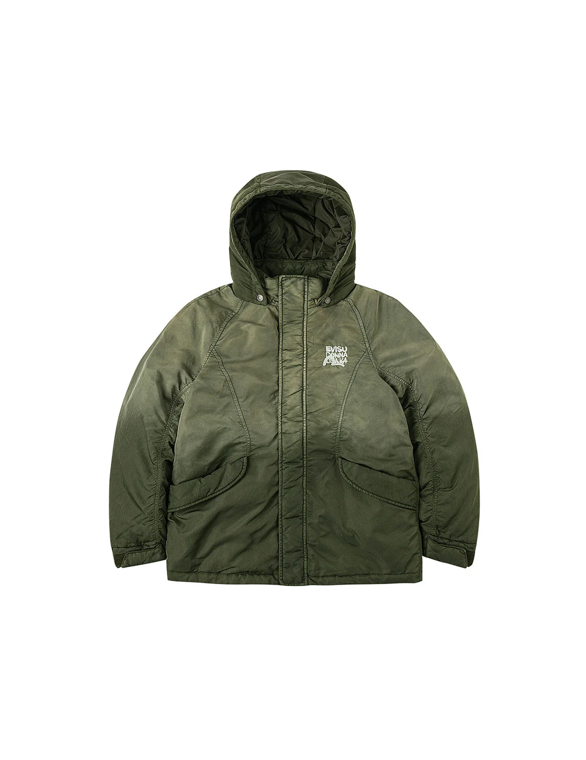 Logo and Slogan Embroidery Fashion Fit Jacket - Image 15