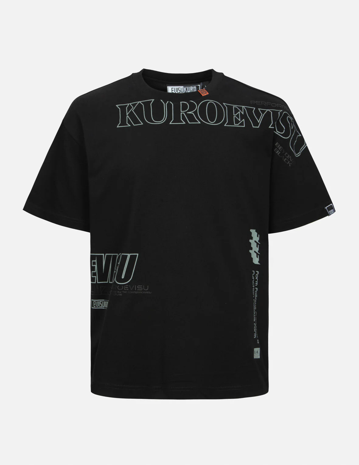 Logo and Slogan Print Fashion Fit T-Shirt - Image 12