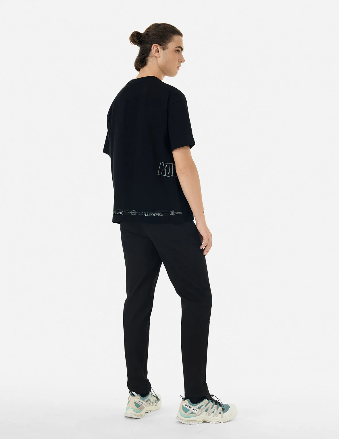 Logo and Slogan Print Fashion Fit T-Shirt - Image 15