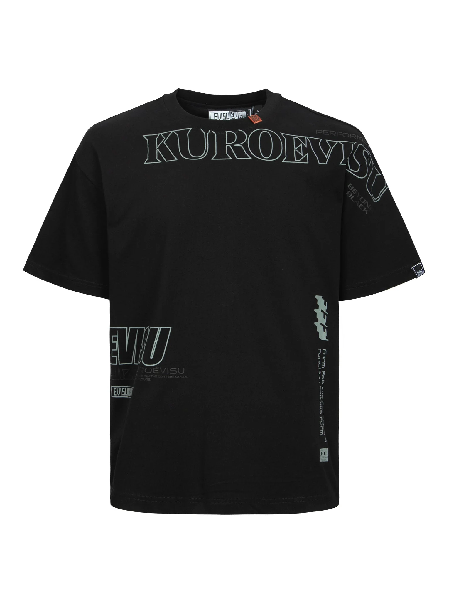 Logo and Slogan Print Fashion Fit T-Shirt - Image 21