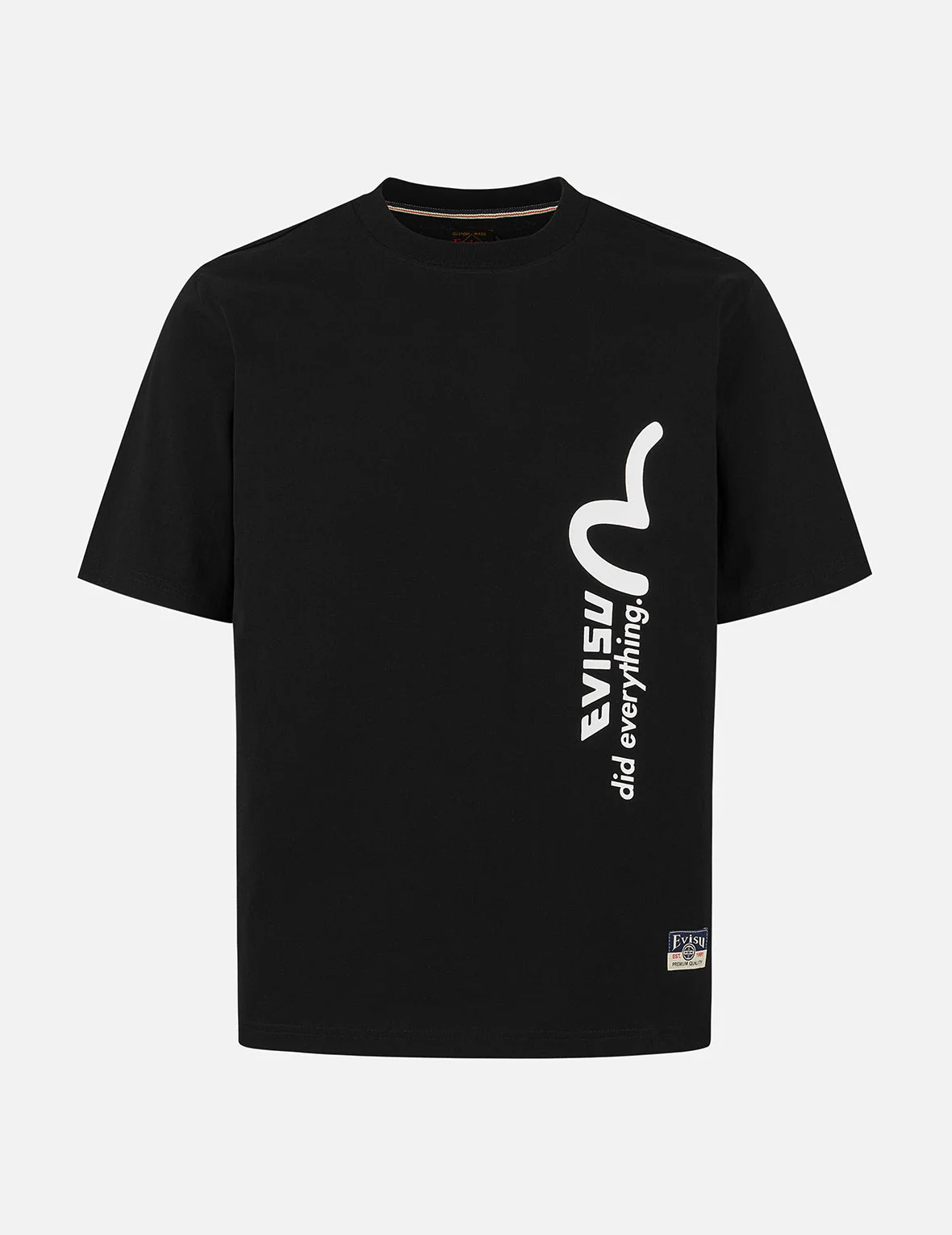 Logo and Slogan Print Regular Fit T-shirt - Image 4