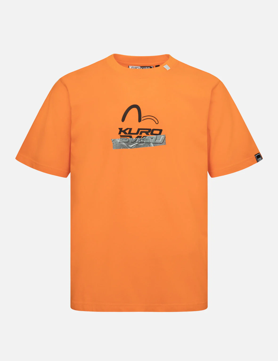 Logo and Tape Print Regular Fit T-shirt - Image 15