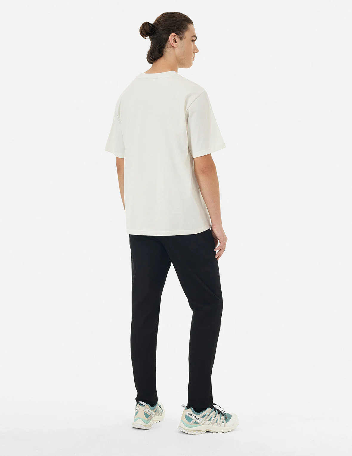 Logo and Tape Print Regular Fit T-shirt - Image 20