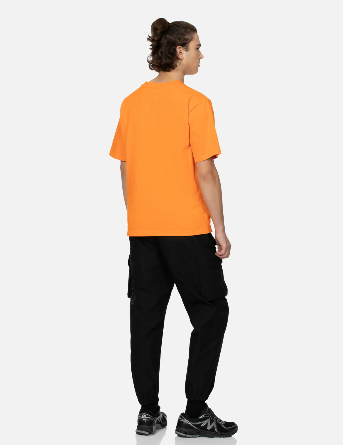 Logo and Tape Print Regular Fit T-shirt - Image 21