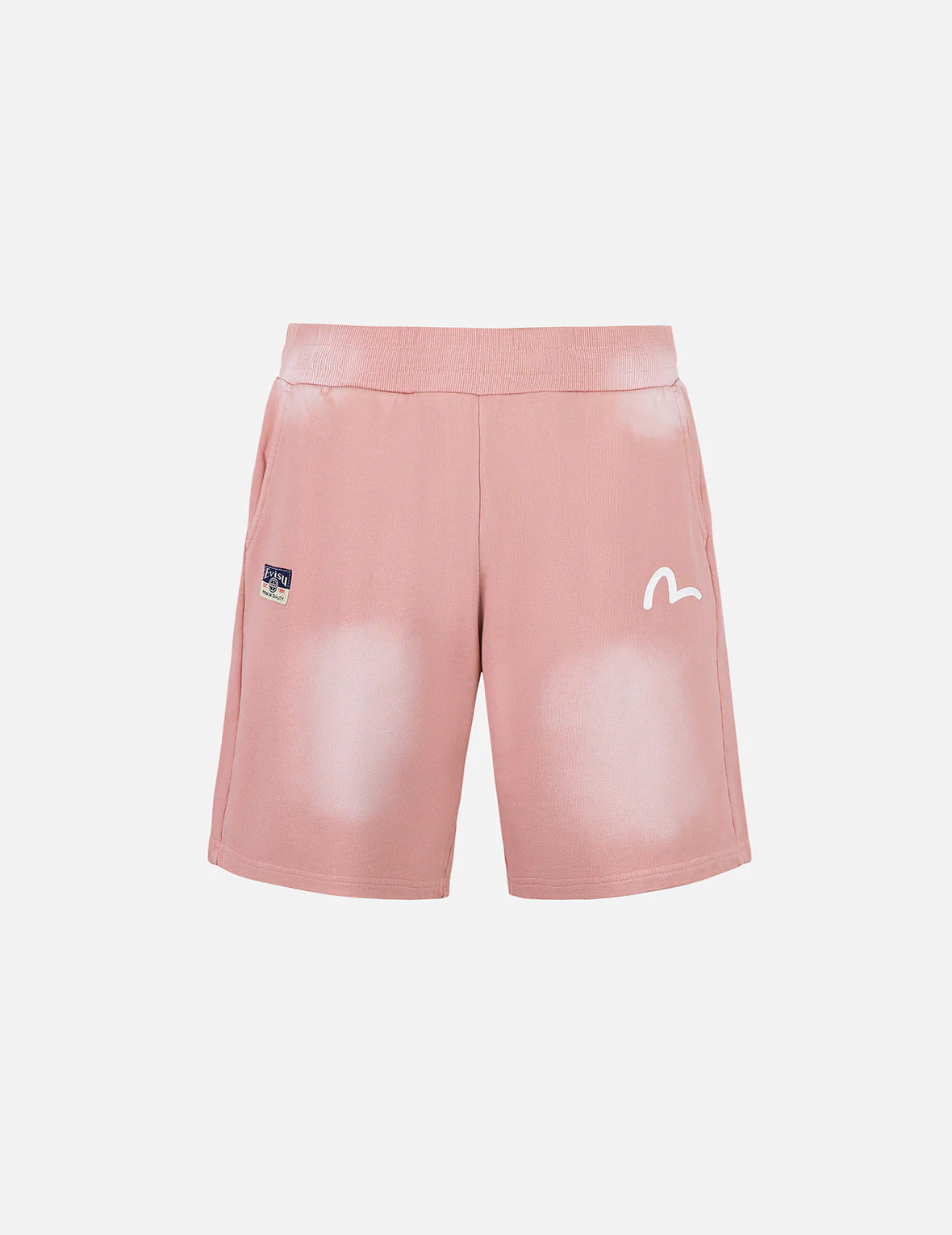 Logo Appliqué Embroidery Heavy Washed Fashion Fit Sweatshorts - Image 4